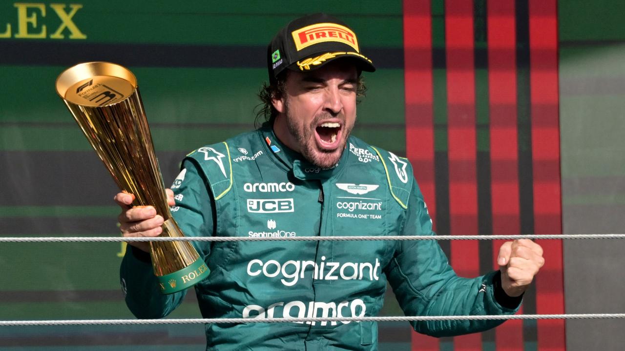 Fernando Alonso is staying at Aston Martin.