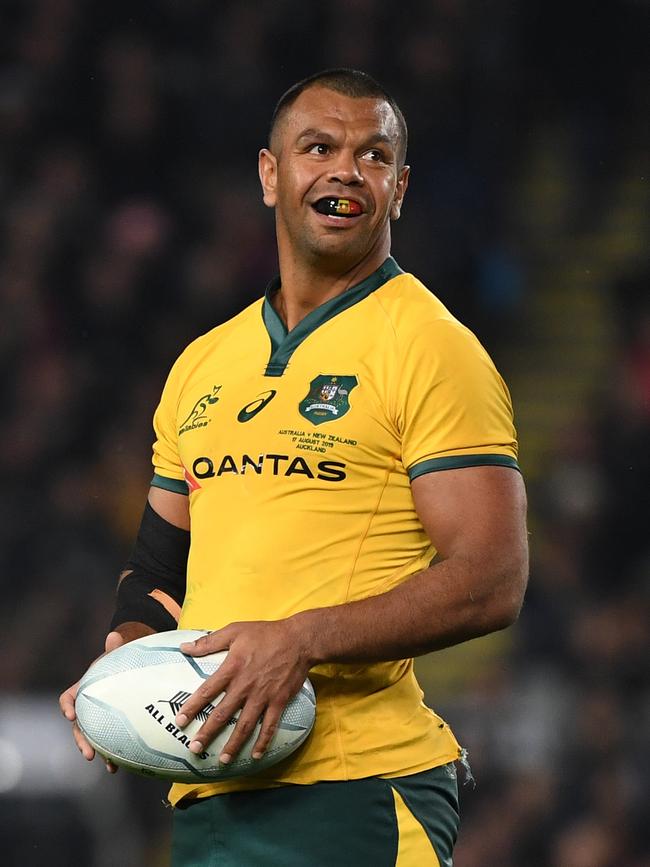 Beale during the 2019 Bledisloe Cup match between the New Zealand All Blacks and the Australian Wallabies in Auckland, New Zealand. Picture: AAP