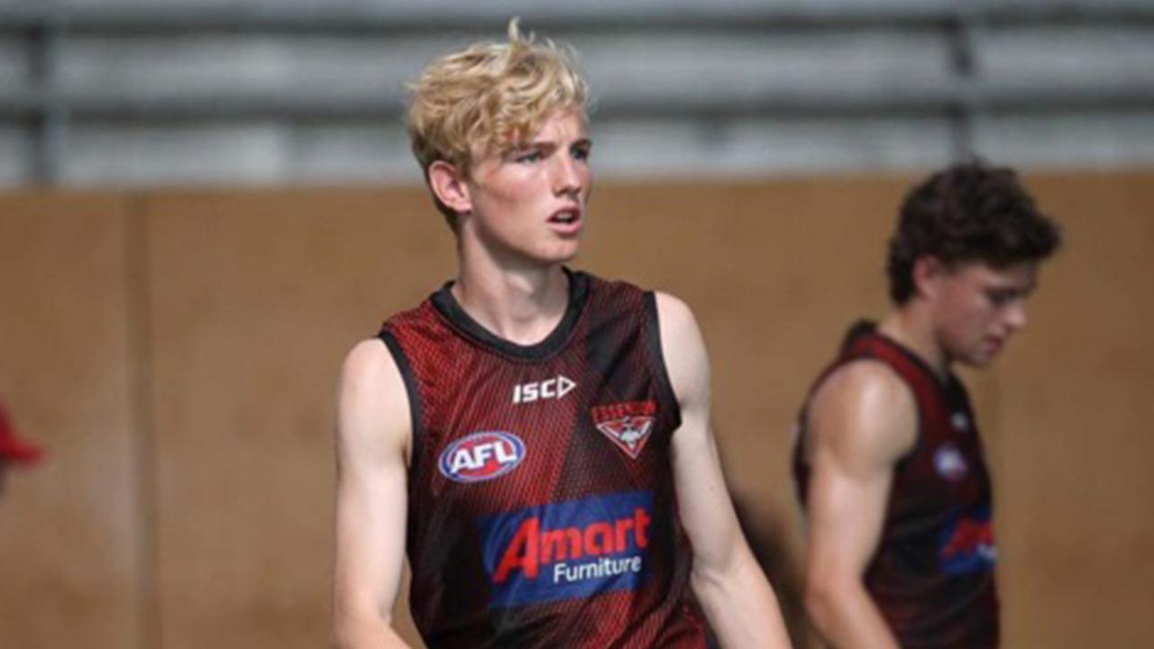 James Hird's son Tom Hird has signed on as a Category B for Essendon.