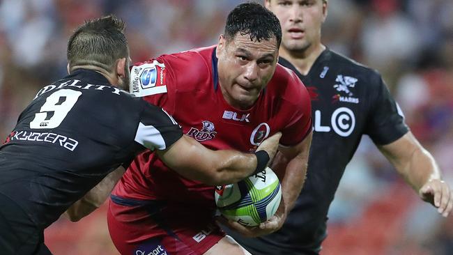 George Smith will return to the Reds starting side on Saturday night. Picture: Peter Wallis