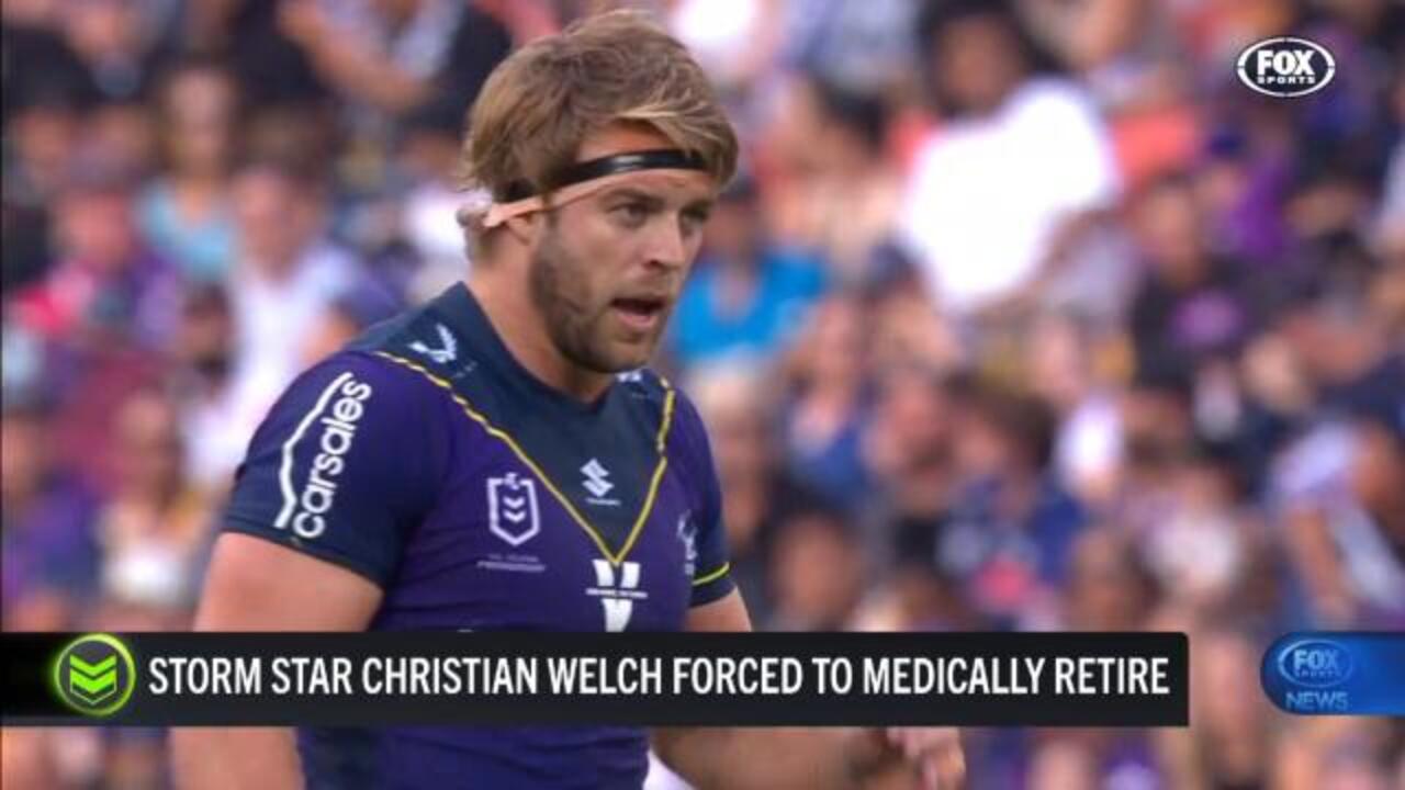 Storm great forced to medically retire