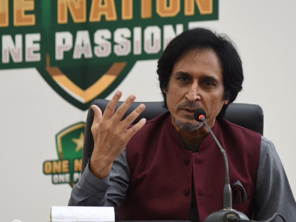 Pakistan Cricket Board chairman Ramiz Raja