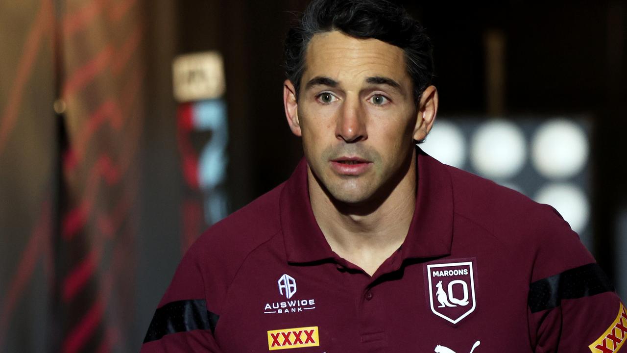 Slater has done an outstanding job in charge of the Maroons. Picture: Getty Images