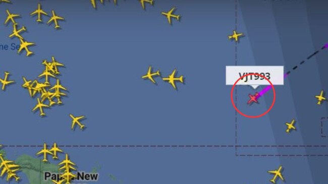 the flight has taylor swift on it