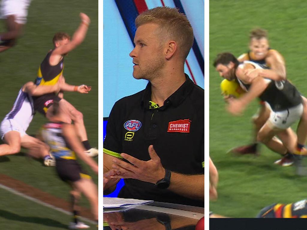 Nathan Williamson explained the holding the ball process.