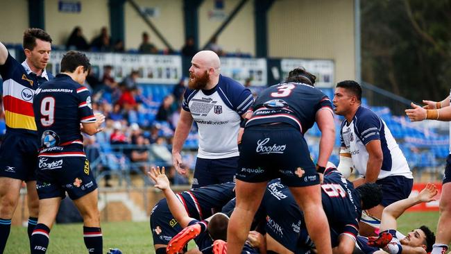 The Shute Shield preliminary final between Easts and Eastwood. Pic: Karen Watson.