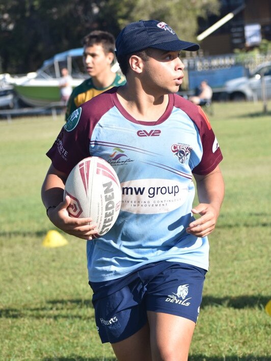 CQ Capras under-16, under-18, under-21 and senior men training at Kettle Park, Rockhampton, on December 3, 2022.