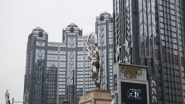 Crown’s Studio City casino resort, developed in Macau, China. Photographer: Xaume Olleros/Bloomberg