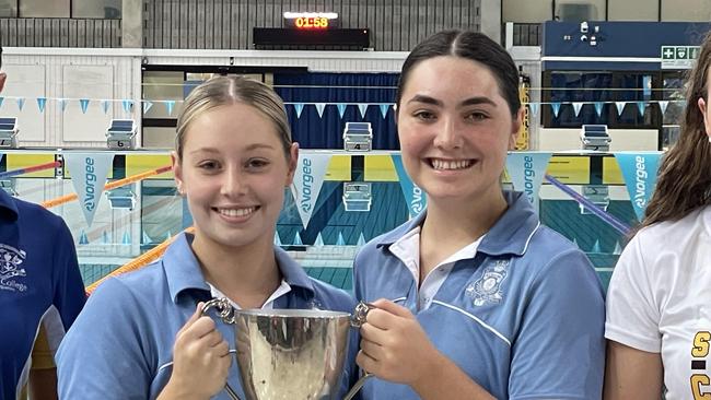 All Hallows' School team captains with the CaSSSA Cup.