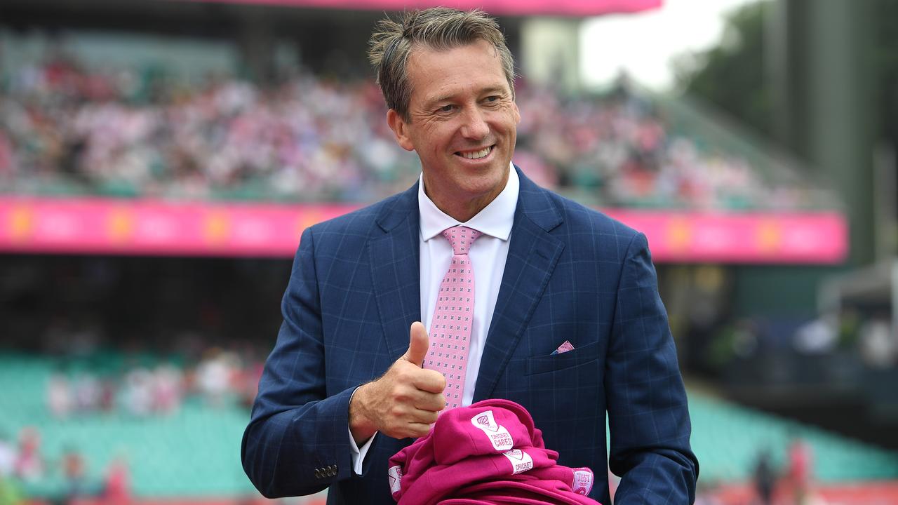 Glenn McGrath tested positive for Covid at the weekend. Picture: AAP Images