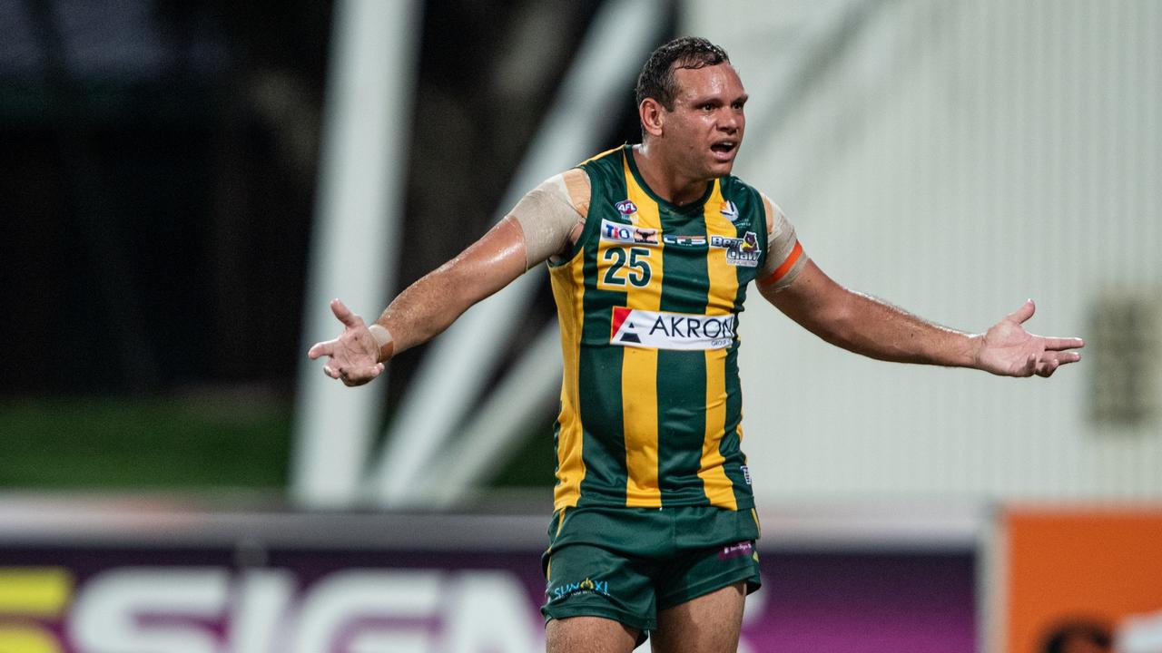 Steven Motlop has been very important for PINT in the 2023-24 NTFL season. Picture: Pema Tamang Pakhrin