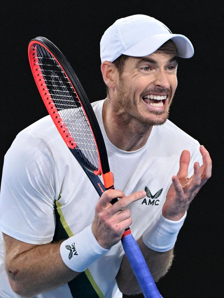 Andy Murray. Picture: William West/AFP