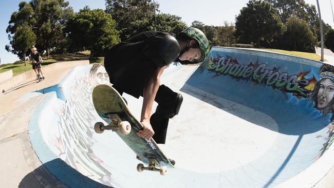 Skateboarder Jett Rouillon. Picture: Supplied