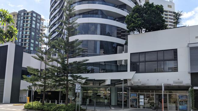 The Oracle building in Broadbeach. Picture: Luke Mortimer.