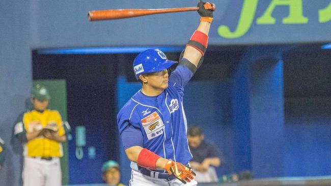 ROCK STAR: Adelaide Bite has recruited Taiwanese slugger Chang Tai-Shan ahead of the upcoming Australian Baseball League season. Picture: Supplied