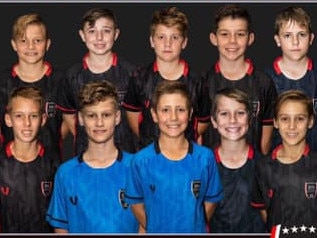 The Gareth EDDS Football Academy U12s team is one of the favourites to take out the Premier Invitational this year having already won the Diamond League competition. Photo: Supplied