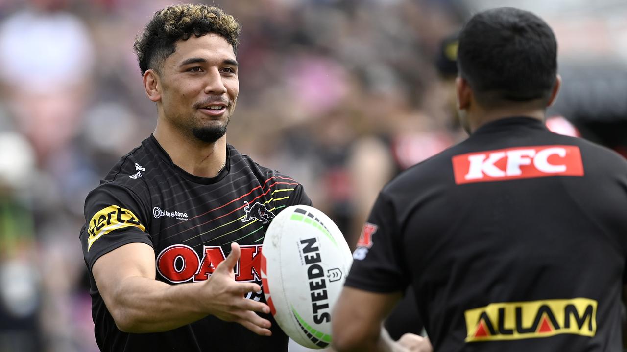 Panthers centre Izack Tago will line up in Sunday’s grand final. Picture: NRL Photos