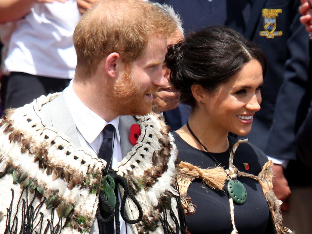 The Duke and Duchess of Sussex Prince Harry and Meghan in New Zealand. Picture: Nathan Edwards.