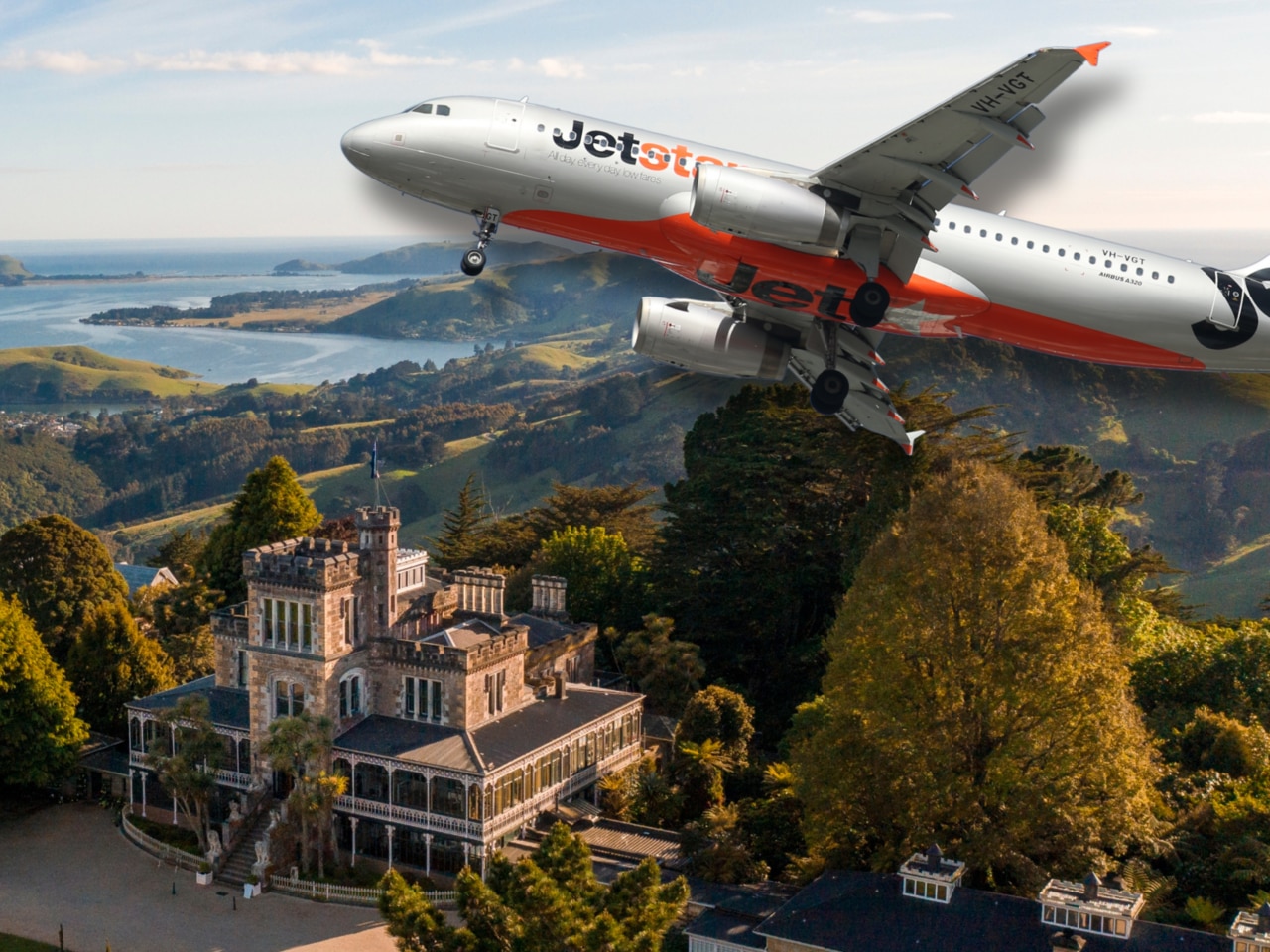 New direct Jetstar flights mean you could be enjoying high tea at Lanarch Castle in a jiffy.
