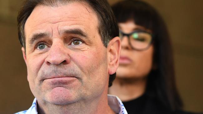 Out: CFMEU Victorian secretary John Setka. Picture: Julian Smith/AAP