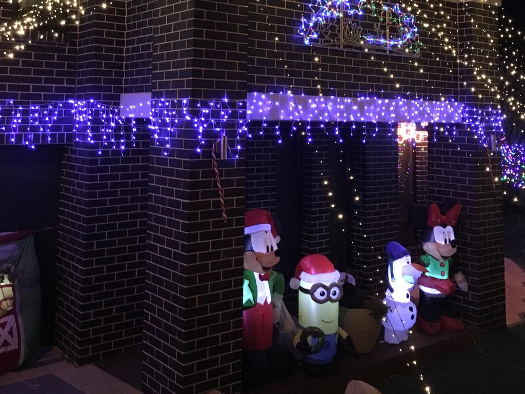 Children's Christmas magic display at 3 Treleaven Way, Gawler East. Picture: Laura Cousins