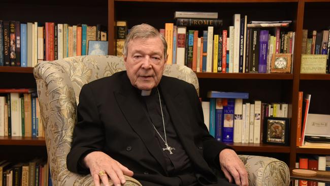 Cardinal George Pell was acquitted of all the charges in the country’s highest court. Picture: Victor Sokolowicz