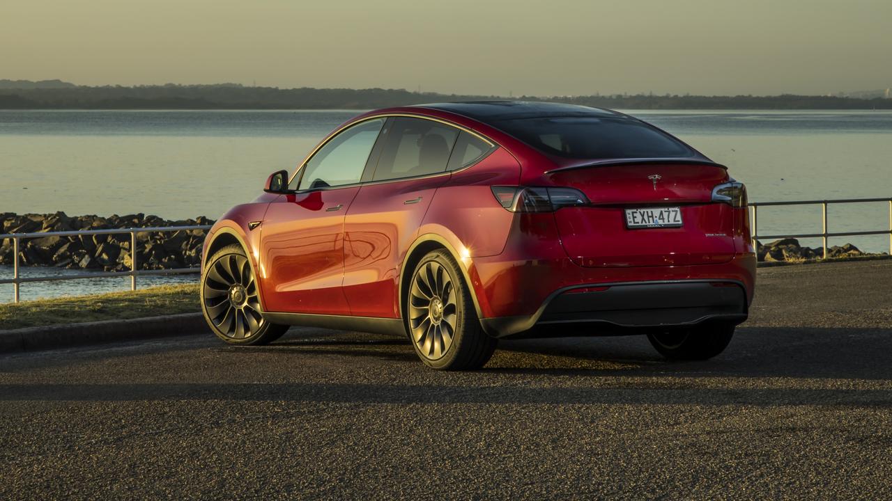 The Tesla Model Y is far cheaper to insure than the Model S. Photo: Mark Bean.