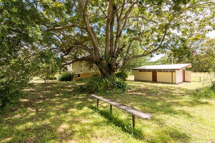 This Raglan Heritage School, built in 1879, and a three-bedroom, high set home are for sale. 