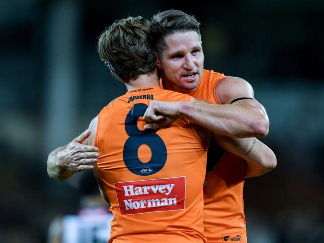 Jesse Hogan is playing the best footy of his career and is ready for the Pies challenge that awaits. Picture: Mark Brake/Getty Images