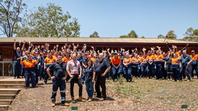 Dyno Nobel's Heldion team. Photo: Dominic Elsome.