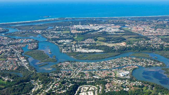 Tweed Heads, on the Queensland-New South Wales border.