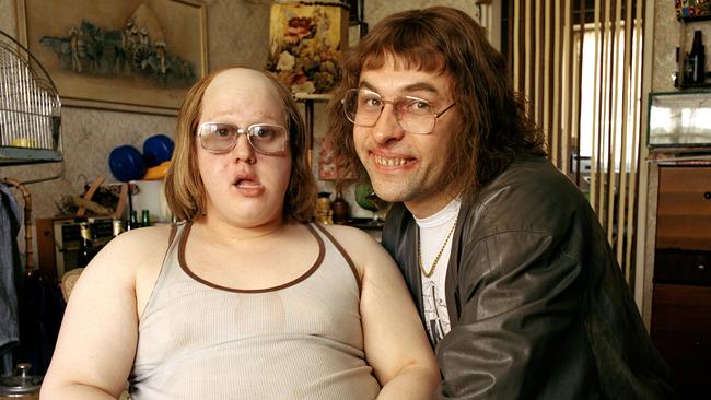 Actors and comedians Matt Lucas and David Walliams of Little Britain.