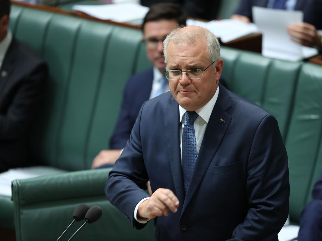 Prime Minister Scott Morrison is under pressure to establish a reopening timeline. Picture: NCA NewsWire / Gary Ramage