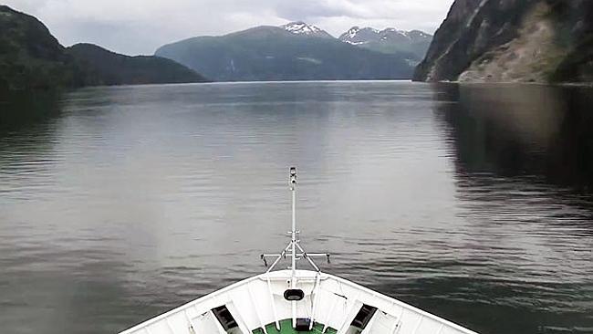 Reality TV Norwegian-style ... A five day screening of a boat trip to Norway's fjords was watched by half the population.