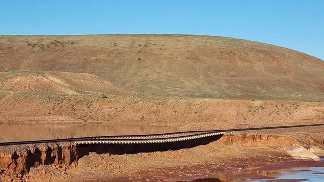 Rail lines will be closed for more than a week. Picture: Damien Butler