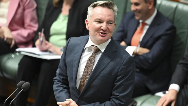 Minister for Climate Change and Energy Chris Bowen. Picture: NewsWire