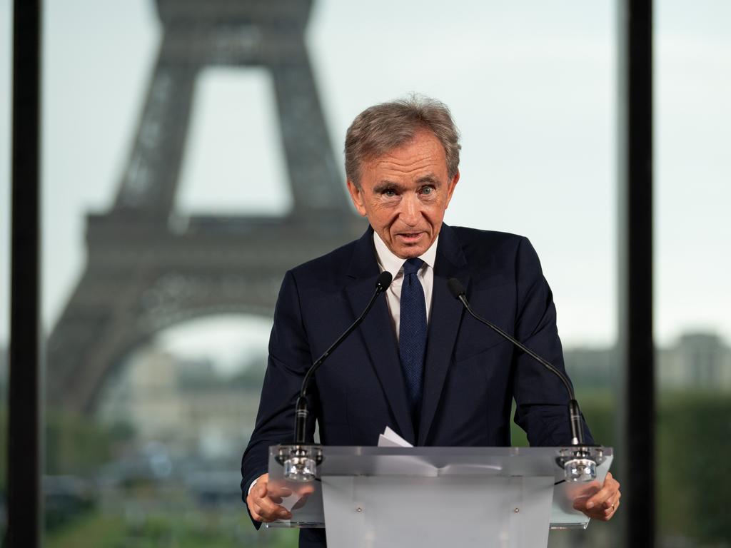 Bernard Arnault, billionaire and chairman of LVMH Moet Hennessy Louis  News Photo - Getty Images