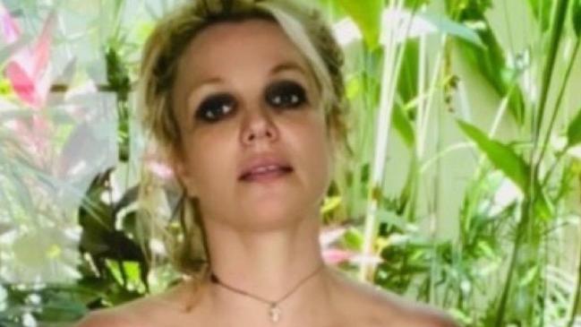 Britney Spears has revealed why she poses nude on social media.