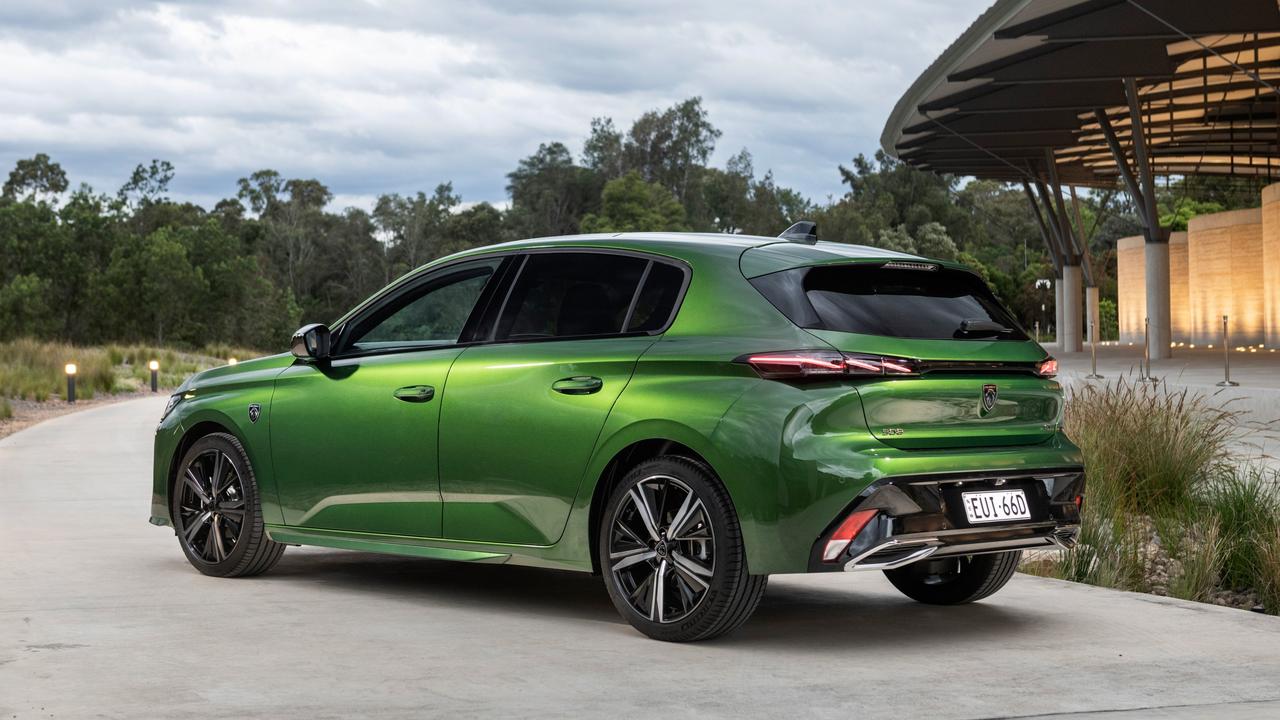 Refined good looks are a key feature of the Peugeot 308 GT Hatch.