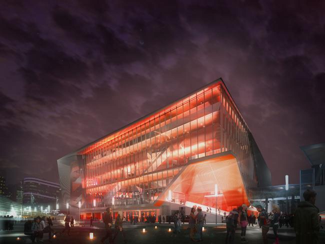 Artist’s impression of the new International Convention Centre / Supplied