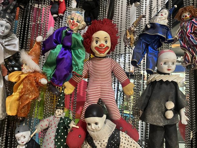 Dolls at Maryborough's Haunted Doll Museum.