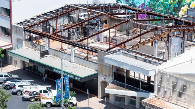 The ruins of the Darwin RSL years after a fire destroyed the venue. Photograph: Che Chorley