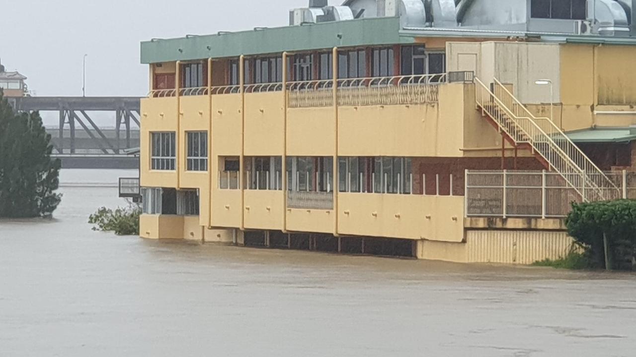 Flooding in Grafton, February, 2022. Picture: South Grafton News &amp; Newspower