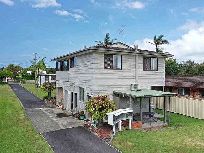 A two-storey manager’s residence is all that is left on the large flat block. Picture: Supplied