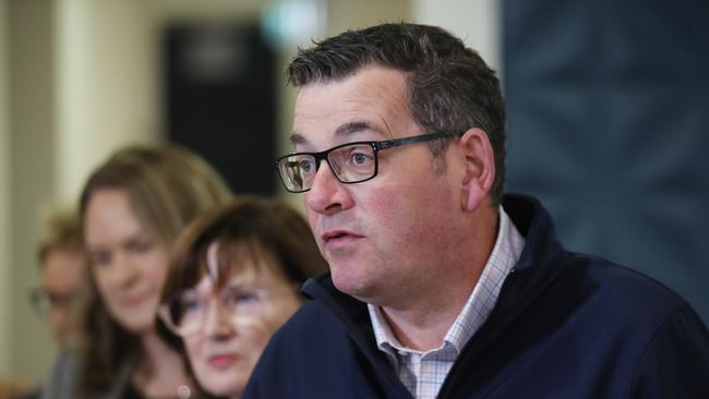 The Victorian Premier Daniel Andrews at the Glen Waverley Priority Primary Care Centre. Picture: David Crosling