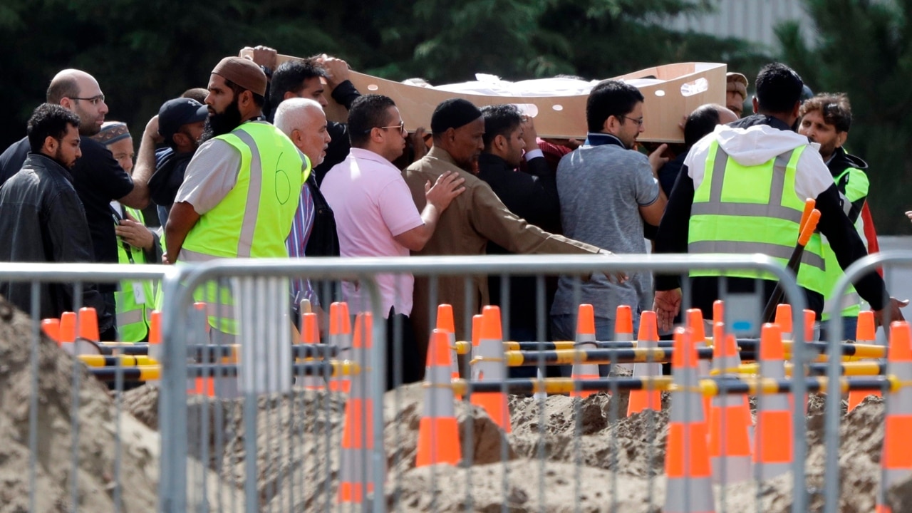 Syrian Father And Son First Buried After Christchurch Terror Attack Sky News Australia 