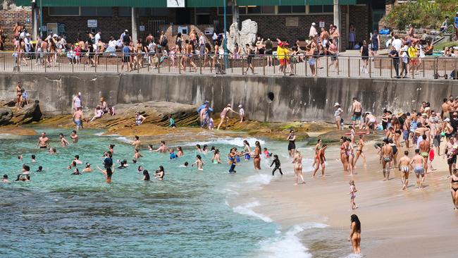 Bronte Beach received a ‘poor’ water quality rating in the 2023-24 NSW State of the Beaches report. Picture: NewsWire / Gaye Gerard