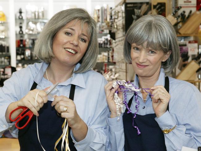 Kath and Kim 3: Trude (Gina Riley) and Prue (Jane Turner