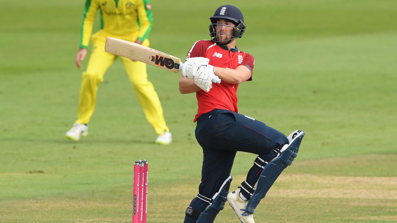 England’s Dawid Malan was the leading run-scorer in the recent T20 series against Australia. Picture: Stu Forster/Getty Images