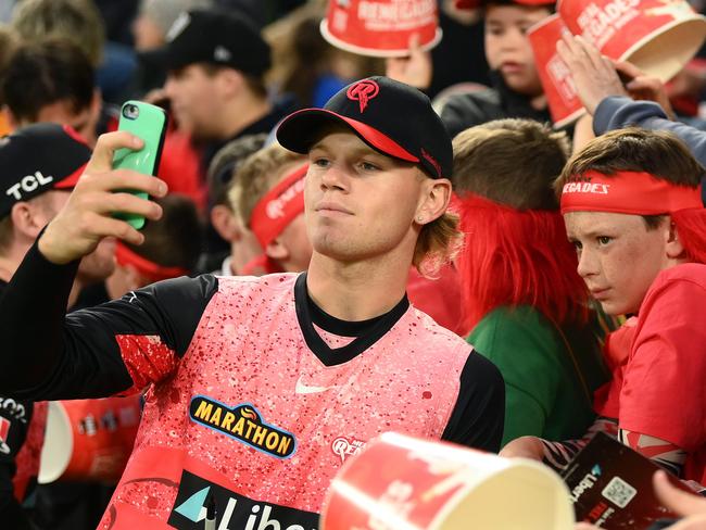 Jake Fraser-McGurk filled the highlights reel in round 1. Picture: Quinn Rooney/Getty Images